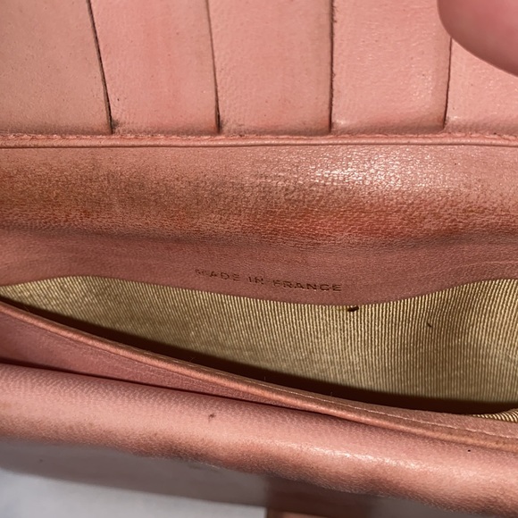 Vintage Chanel Pink Leather Wallet - Picture 12 of 14
